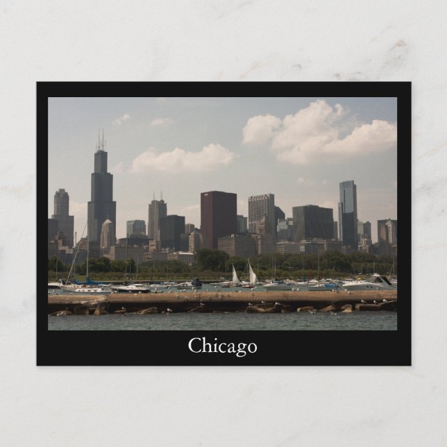 Cartão Postal Chicago (Frente)