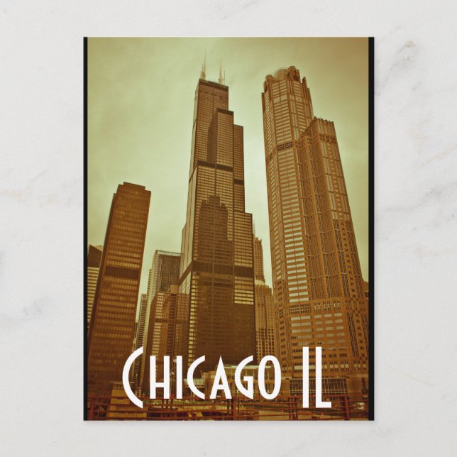 Cartão Postal chicago (Frente)