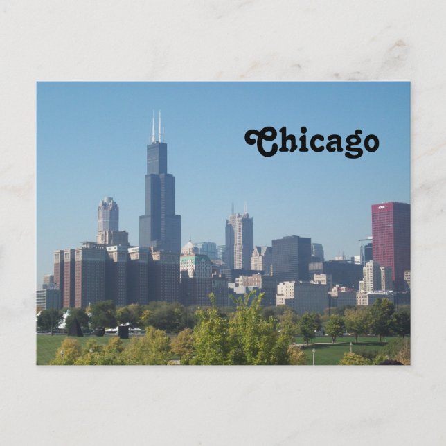 Cartão Postal Chicago (Frente)