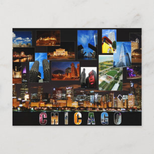 CARTÃO POSTAL CHICAGO