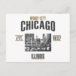 Cartão Postal Chicago