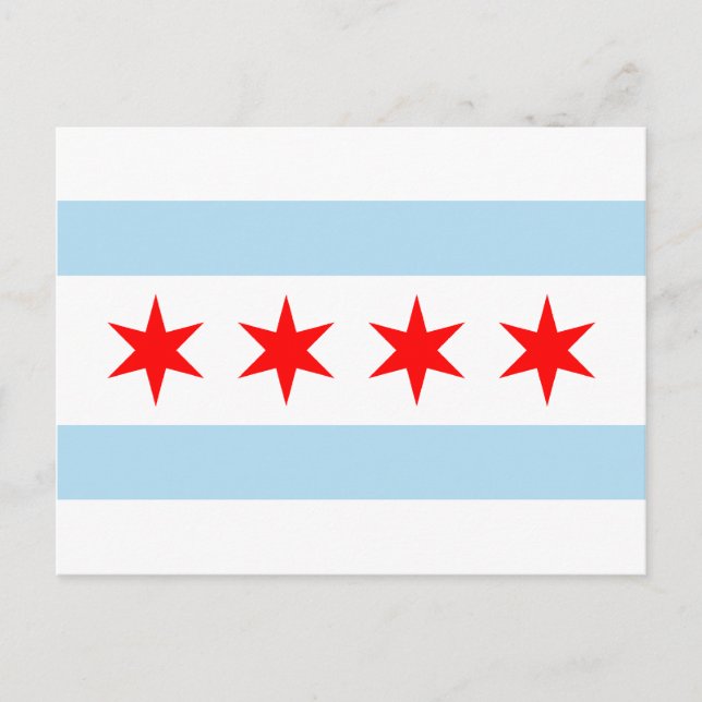 Cartão Postal Chicago, Estados Unidos (Frente)