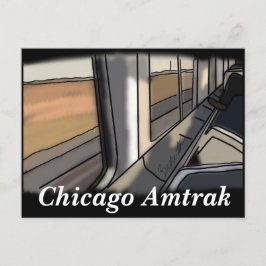 Cartão Postal Chicago, IL amtrak