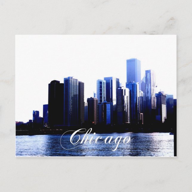 Cartão Postal Chicago Illinois (Frente)