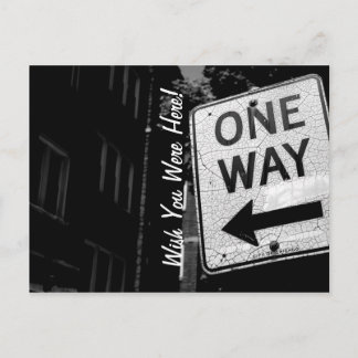 Cartão Postal Chicago One Way