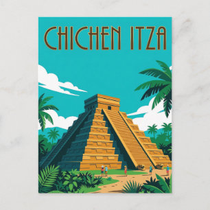 Cartão Postal Chichén Itzá