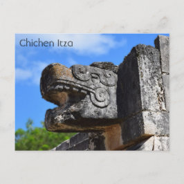 Cartão Postal Chichen Itza México Kukulkan Waxaklahun Ubah Kan