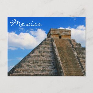 Cartão Postal chichen itza yucatan