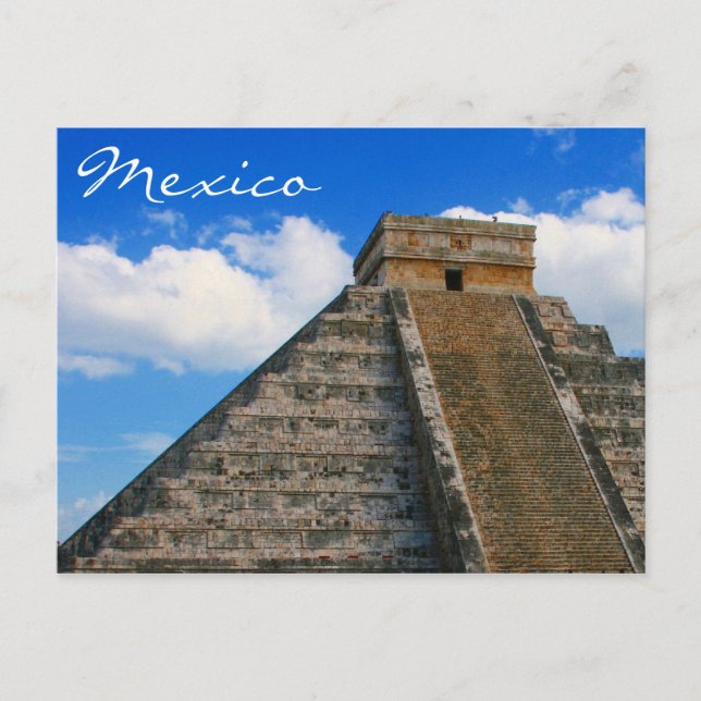 Cartão Postal chichen itza yucatan (Frente)