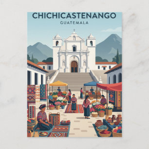 Cartão Postal Chichicastenango Guatemala