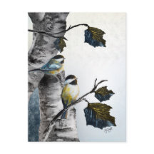 "Chickadees" [Design 2] Pequeno 