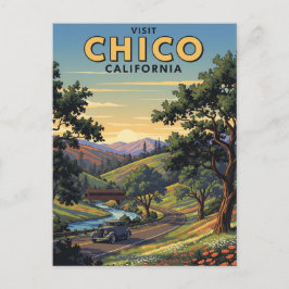 Cartão Postal Chico California Viagem