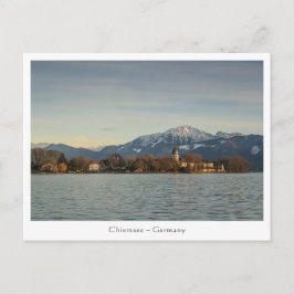 Cartão Postal Chiemsee Alemanha