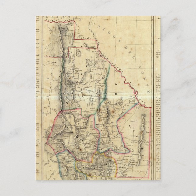 Cartão Postal Chihuahua, México (Frente)