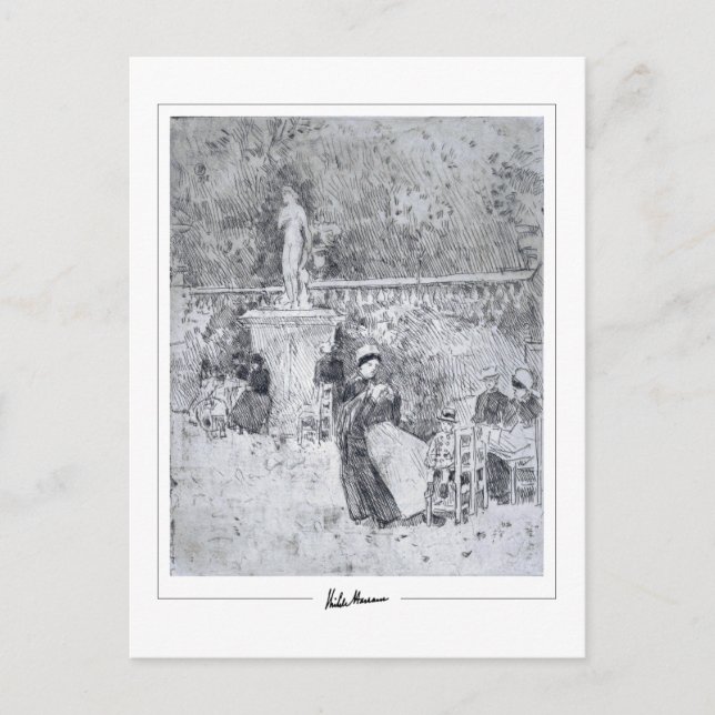 Cartão Postal Childe Hassam #148-2 - Cartão-postal de arte fino (Frente)