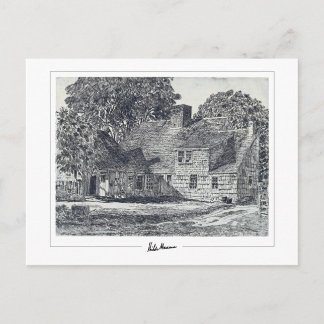 Cartão Postal Childe Hassam #160-2 - Cartão-postal de arte fino (Frente)