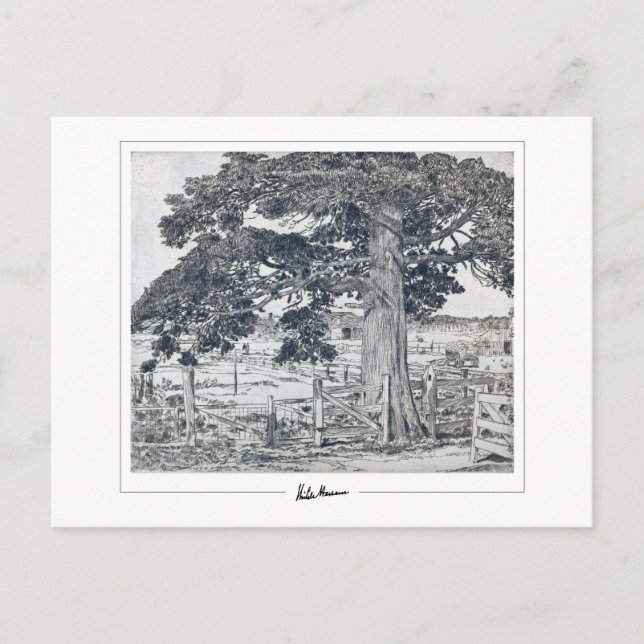 Cartão Postal Childe Hassam #220-2 - Cartão-postal de arte fino (Frente)