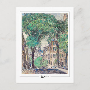 Cartão Postal Childe Hassam #375 - Cartão-postal de arte fino