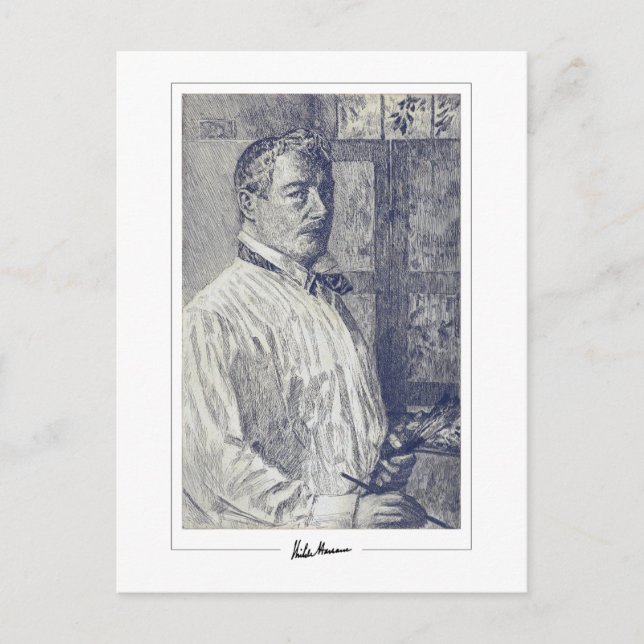 Cartão Postal Childe Hassam #408-2 - Cartão-postal de arte fino (Frente)