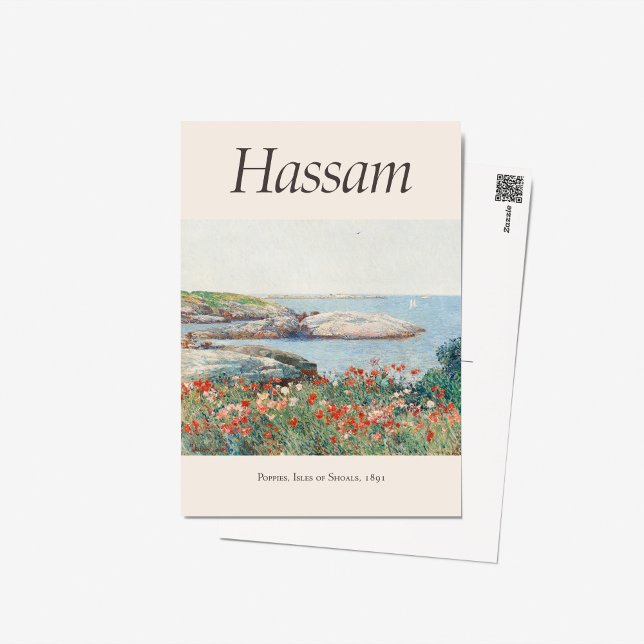 Cartão Postal Childe Hassam Poppies Exposição de Arte Poster (Criador carregado)