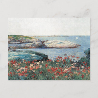 Cartão Postal Childe Hassam - Poppies Isles de Shoals