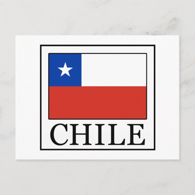 Cartão Postal Chile (Frente)