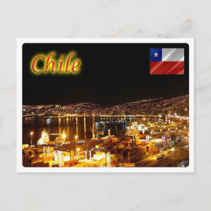 Cartão Postal Chile - Valparaíso -