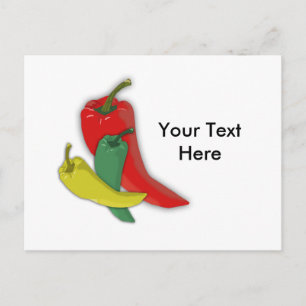 Cartão Postal Chili Pepper Group