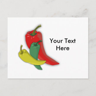 Cartão Postal Chili Pepper Group
