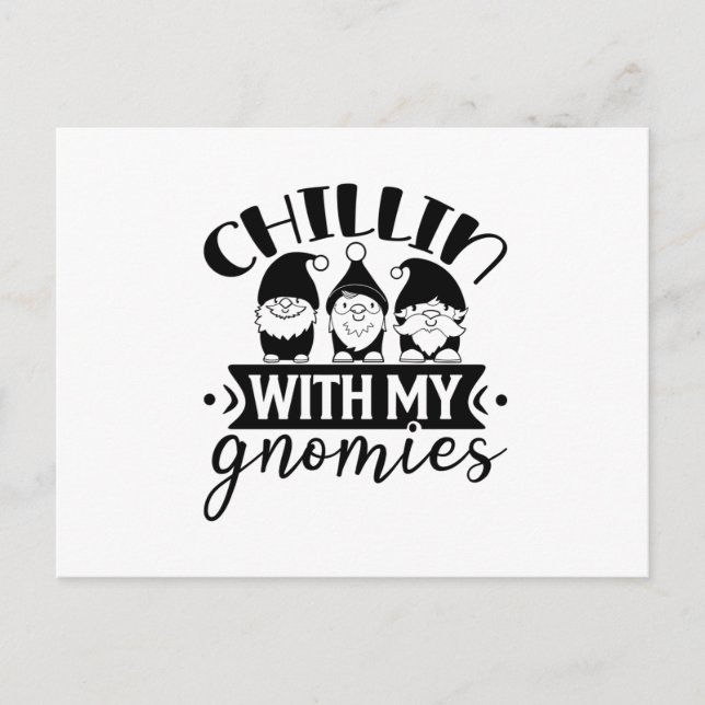 Cartão Postal Chillin com os meus fantasmas (Frente)