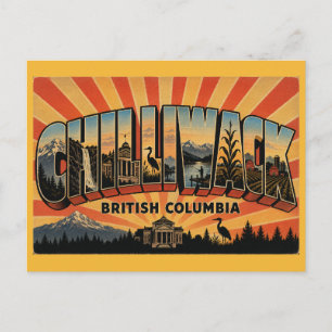 Cartão Postal Chilliwack BC Valley Gateway