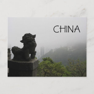 CARTÃO POSTAL CHINA