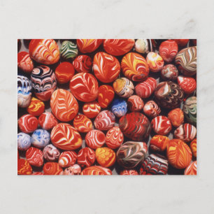 Cartão Postal China, Ming Tombs, Souvenirs de Vidro Pintado