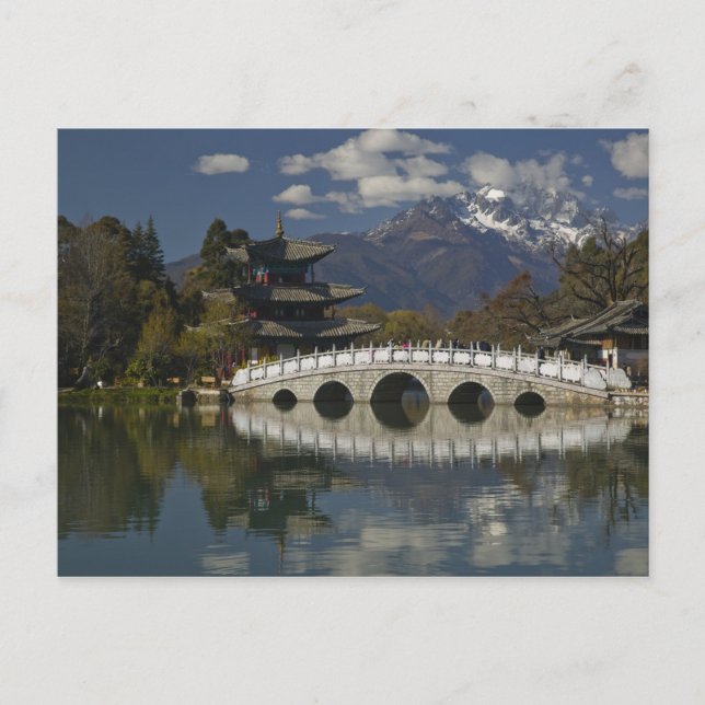 Cartão Postal CHINA, Província de Yunnan, Lijiang. Lijiang Old (Frente)