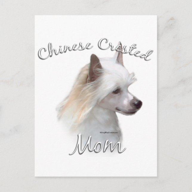 Cartão Postal Chinês Crestado (pó) Mãe 2 (Frente)