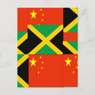 Cartão Postal Chinês-jamaicano