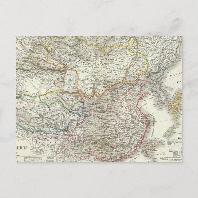Cartão Postal Chinesische Reich - Império Chinês (Frente)