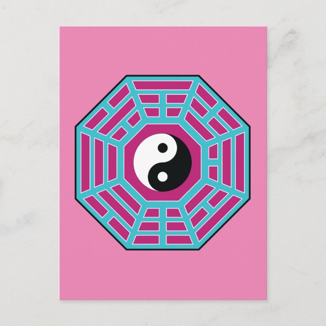 Cartão Postal Ching Yin Yang (Frente)