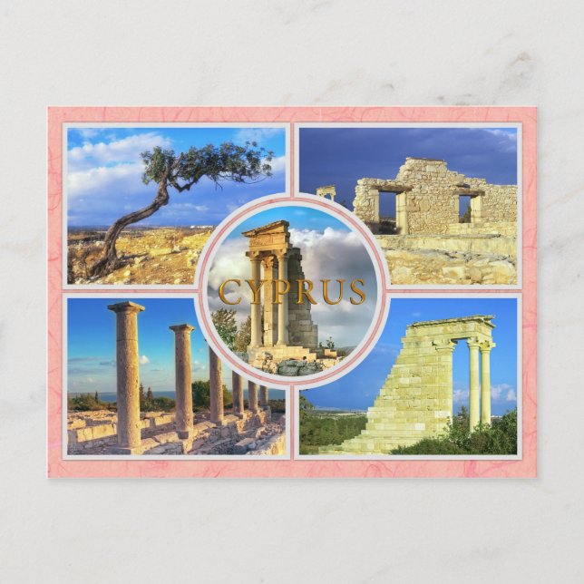 Cartão Postal Chipre (Frente)
