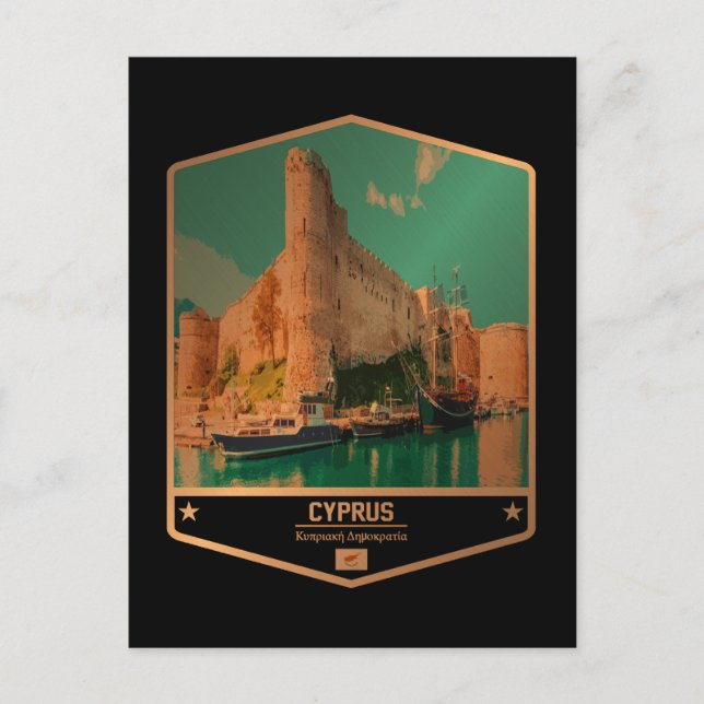 Cartão Postal Chipre (Frente)