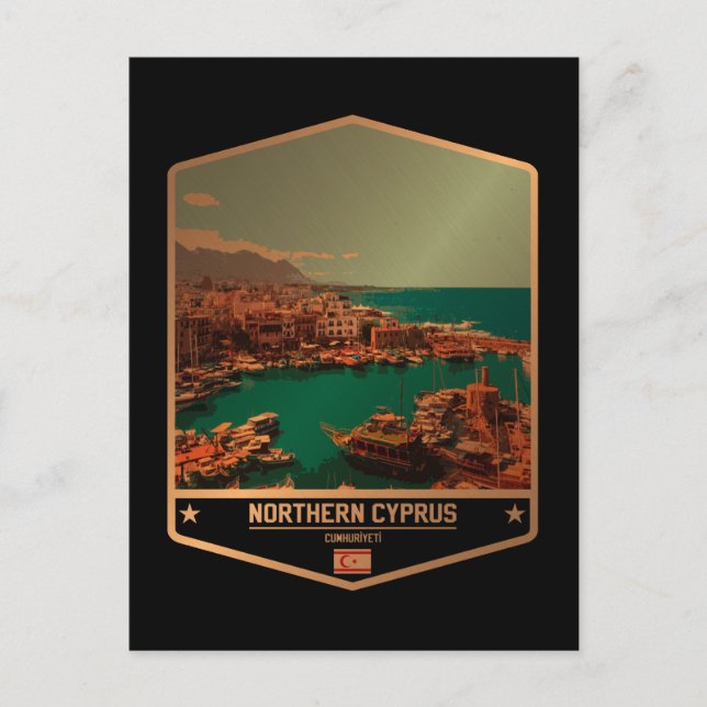 Cartão Postal Chipre norte (Frente)