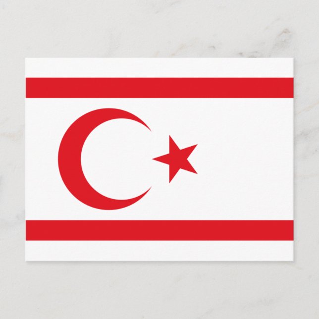 Cartão Postal chipre norte (Frente)