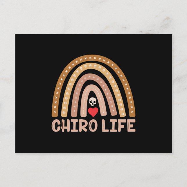 Cartão Postal Chiropracor Ciro Life Spine (Frente)