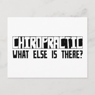 Cartão Postal Chiropractic O Que Mais Existe?