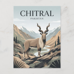 Cartão Postal Chitral Paquistão