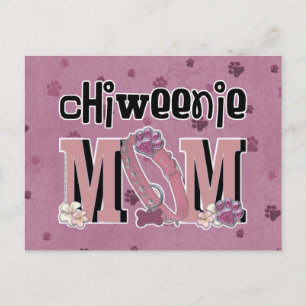 Cartão Postal ChiWeenie MOM
