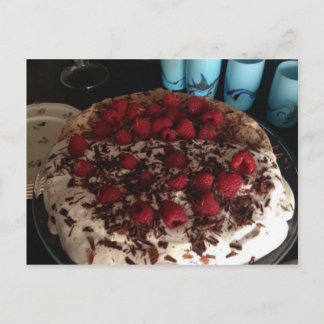 Cartão Postal Chocolate Pavlova