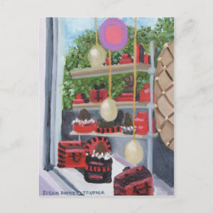 Cartão Postal Chocolate Treats da FRANÇA