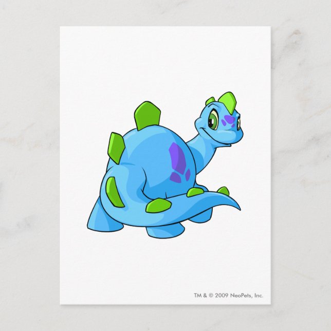 Cartão Postal Chomby Blue (Frente)