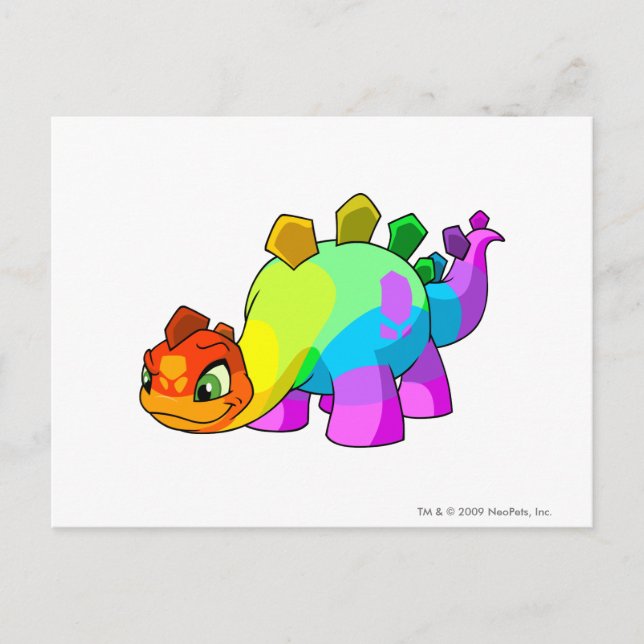 Cartão Postal Chomby Rainbow (Frente)